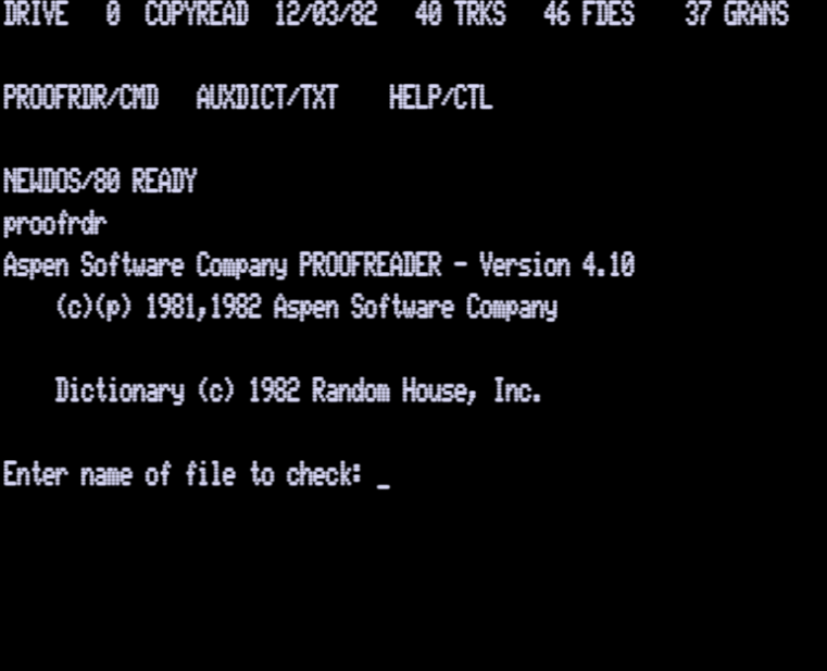 Screen shot